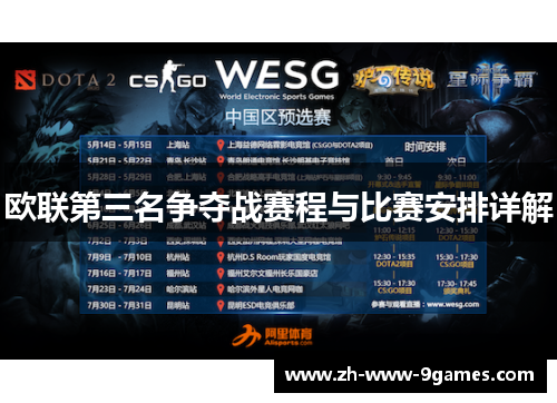 欧联第三名争夺战赛程与比赛安排详解 欧联第三名争夺战赛程与比赛安排详解